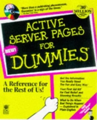 Active Server Pages For Dummies BILL • £8.49