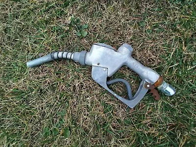Vintage Metal Gas Pump Nozzle - Handle Gasoline Nozzle-  • $30