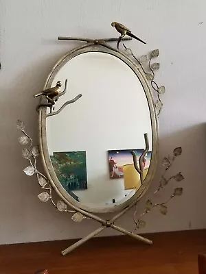 Maitland Smith Post Modern French Inspired Avian Themed Mirror  • $1000