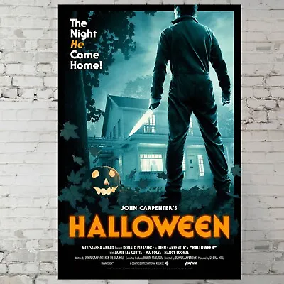 John Carpenter's Halloween 1978 Movie Poster Horror Poster 11x17  Wall Art Gift • $14.90