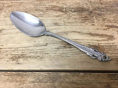 Pierced Baroque Stainless Gorham 1 Table Serving Spoon Fancy Ornate Floral 31339 • $24.35