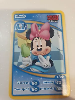 £1 • Buy Morrisons Disneyland Paris 20th Anniversary Trading Card A1 MINNIE 