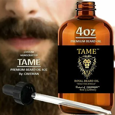 4oz Caveman™ Beard Growth Oil Men Mustache Barber Taming Grooming Style 18 Scent • $15.99