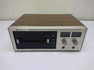 Vintage Sanyo Rd 8020 8 Track Tape Recorder Record Deck • $35