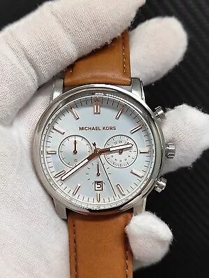 New Old Stock Michael Kors Landaulet Mk8372 Chronograph Date Quartz Men Watch • $45