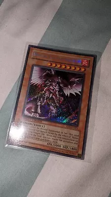 Yu-Gi-Oh! Horus The Black Flame Dragon LV8 EEN-ENSE1 Limited Edition Secret Rare • £15