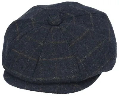 £13.99 • Buy Newsboy Hat Peaky Blinders Cap Baker Boy Hat Check Gatsby Flat Caps