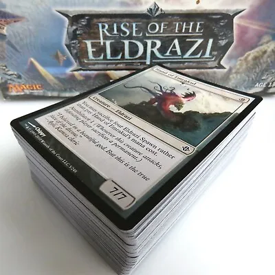 RISE OF THE ELDRAZI ~ Complete 100 Card COMMON SET MtG Soul's Attendant Deprive • $26.98