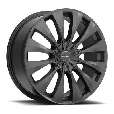 17x7.5 Motiv 436B Gloss Black Wheels 5x100 (42mm) Set Of 4 • $597.36