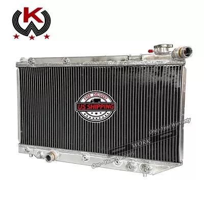 Aluminum Radiator 87-92 Fits Toyota Corolla/Sprinter/Levin AE92 4AGE 1.6L 16v MT • $279