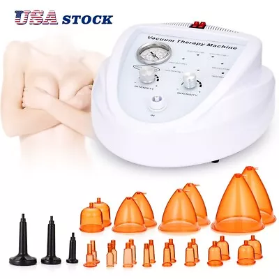 $139 • Buy 150ML Cup Vacuum Therapy Breast Enlargement Massage Beauty Machine Body Shaping