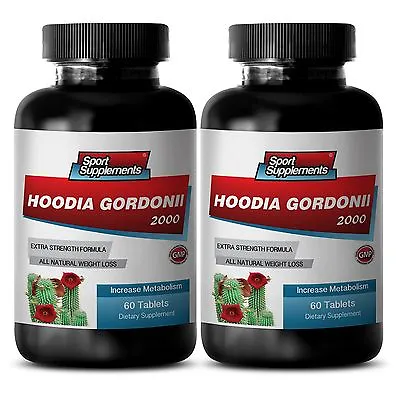 Powder Hoodia - New Hoodia Gordonii 2000mg - Metabolism Miracle Tabs 2B • $36.06