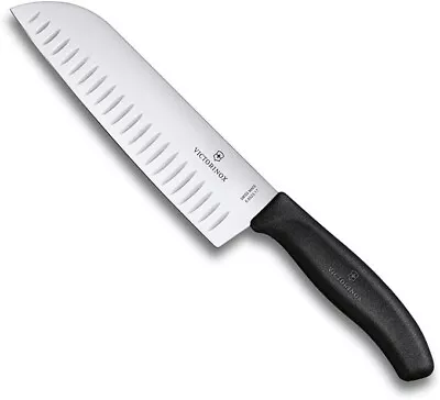 Victorinox Fibrox Black 17cm Santoku Knife • $35