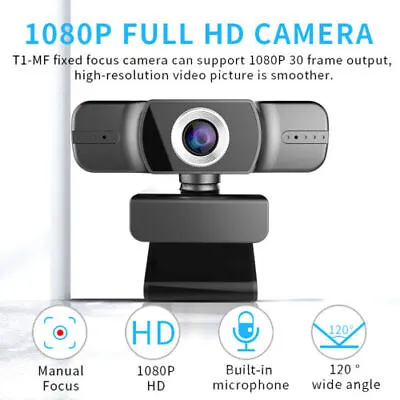 High Quality 1080P WebCam USB Camera Full HD Resolution TV Camera PC Cam • $43.56