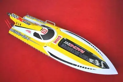 G30H 30CC Gasoline KIT RC Boat Hull Only For Advanced Player Prepainted Yellow • $962.88