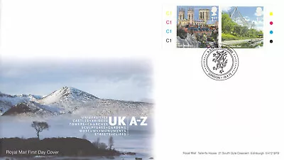 (97843) UK A-Z York Minster / ZSL London Zoo FDC  London 2012 • £2.29
