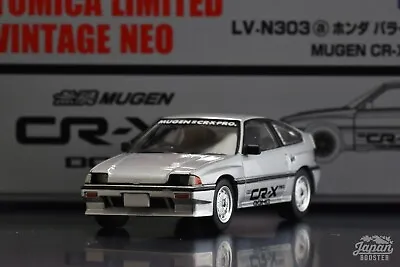 [TOMICA LIMITED VINTAGE NEO LV-N303a 1/64] HONDA BALLADE SPORTS CR-X MUGEN PRO • $27.99