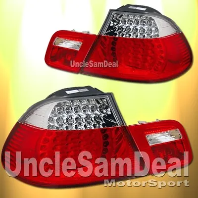 For 00-03 Bmw 3 Series E46 Coupe Only Red Led Tail Lights Led Amber Signal Pair • $180.99