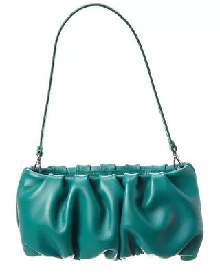 Staud Bean Convertible Leather Shoulder Bag Women's Green • $89.99