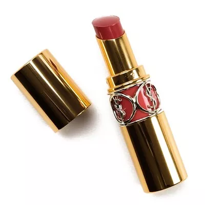 Yves Saint Laurent Rouge Volupte Shine Lipstick 86 Mauve NEW Box Tiny Dents • £29.95