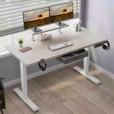 Height Adjustable Standing Desk-55'' Laminate For Gaming Computer Home Office • $178.49