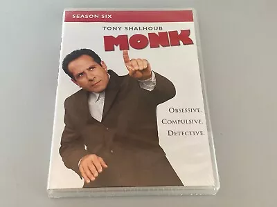 Monk - TV Series Complete Season Six Set - DVD - New / Sealed - Free  Shipping • $11.50