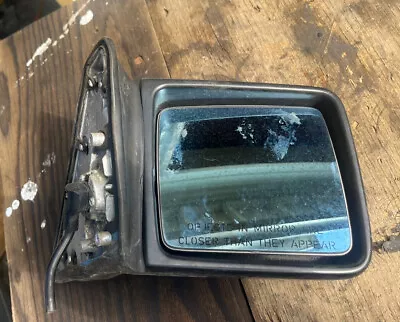 86-95 Mercedes W124 300E E320 Front Right Side Mirror Door Rear View Black OEM • $100