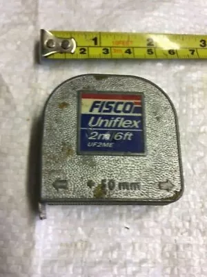£5 • Buy Vintage Tape Measure - FISCO Uniflex 2m