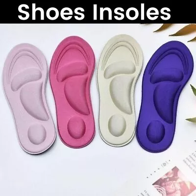 £3.50 • Buy Shoes Insoles Arch Supports Plantar Fasciitis Orthotic Silicone Gel Heel Inserts