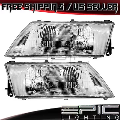 $66.24 • Buy Headlights Headlamps For 1995-1998 NISSAN SENTRA 200SX - Left Right Sides Pair