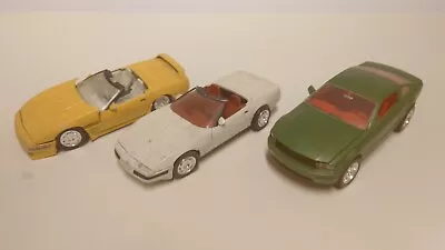 Amt/mpc/revell Corvette/mustang Built Lot - 1/25 Scale Model Kit Collection Lot • £14.95