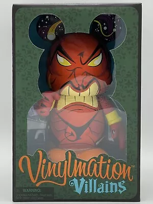 Disney Vinylmation Villains Aladdin 9” Figure Jafar & 1.5” Mini Genie Set LE 800 • $38