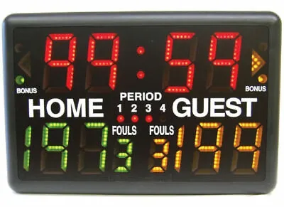 Athletic Connection Multisport Indoor Scoreboard With Remote SK2229R • $529.99