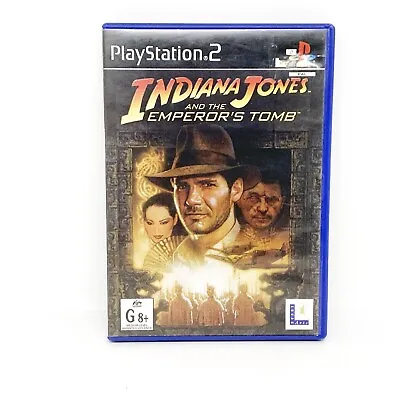 Indiana Jones And The Emporer's Tomb - Playstation 2 - Ps2 - Free Post! • $26.92