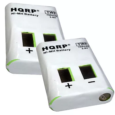 2x HQRP Batteries For Motorola M53617 53617 MH230 MH230R MH230TPR MB140 MB140R • $14.95