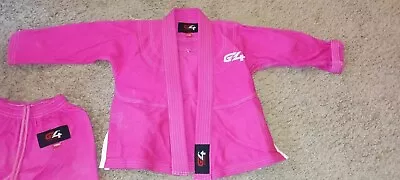 Kids BJJ Gi Children Brazilian Jiu Jitsu Suits Uniforms Kimono G4 Size: K0000 • $45