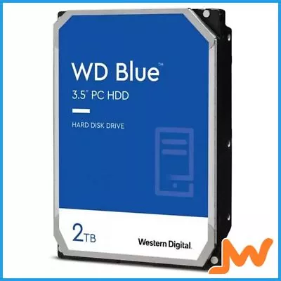 Western Digital Blue 2TB 3.5  Class SATAII Hard Drive • $112