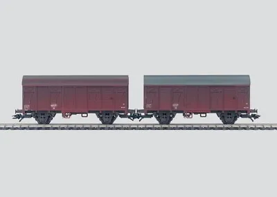 HO Scale Marklin 46272 SNCF French National Round Roof Box Cars 2-Car Set • $69.95