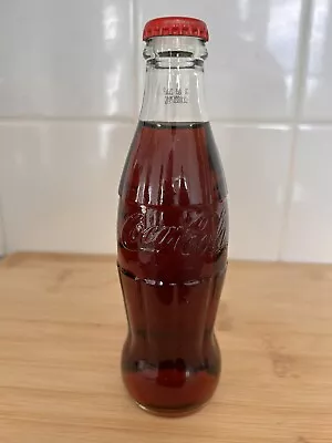 Coca-Cola 125th Anniversary Vintage Style Limited Edition Glass Bottle • £7