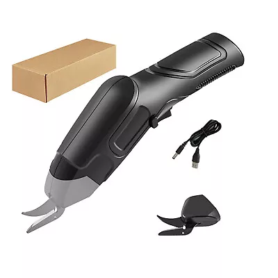 £19.19 • Buy Potable Electric Cordless Rechargeable Scissors Tailors Cutter For Carpet Fabric