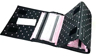 Mary Kay Travel Roll Up Bag Organizer~hearts~hanging~w/ 4 Removable Pouch • $16.75