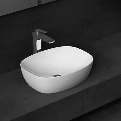 £58.80 • Buy Durovin Bathroom Wash Basin Sink Ceramic Countertop White Deep Oval 495x380mm