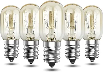 5 Pack 15W E14 Screw Salt Lamp Bulbs 230V Scentsy Warmer Bulb Small Edison Screw • £9.35