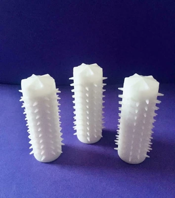 £3.50 • Buy 3 X Vintage Carmen Heated Hair Rollers Pink Bottoms Hair Rollers Spares  