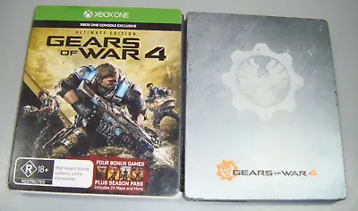 XBOX ONE Game - Gears Of War 4 (Ultimate Steelbook Edition) • $29.99