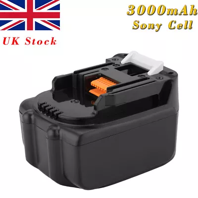 For Makita BJV140 BHR162 BL1430 BL1415 ML145 BCL140 14.4V 3000mAH Li-ion Battery • £22.89