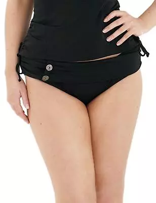 Curvy Kate Luau Love Fold Mini Bikini Brief Bottoms CS1925 Womens Swimwear • £6.95