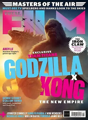 Total Film Issue 346 (January 2024) Godzilla X Kong - The New Empire • $11.99