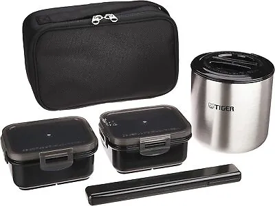 $109.81 • Buy Tiger Thermos Thermal Insulated Lunch Box Stainless Lunch Jar Tea Bowl Approxima