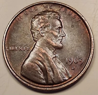 1969-D Floating Roof Penny  Lincoln Memorial Cent • $300